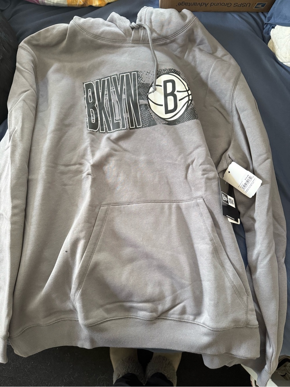 Men’s Boston Nets Hoodie 3XL - NEW W/ TAGS